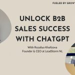 b2b sales with chatgpt