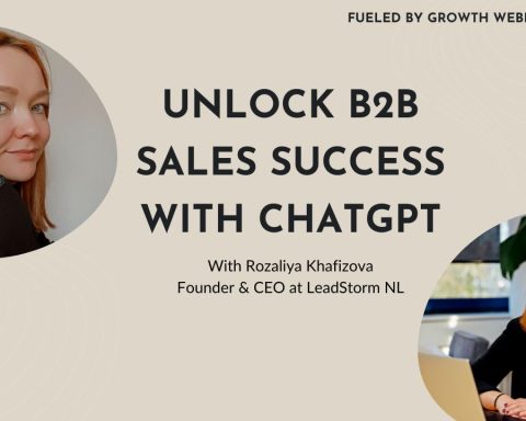 b2b sales with chatgpt
